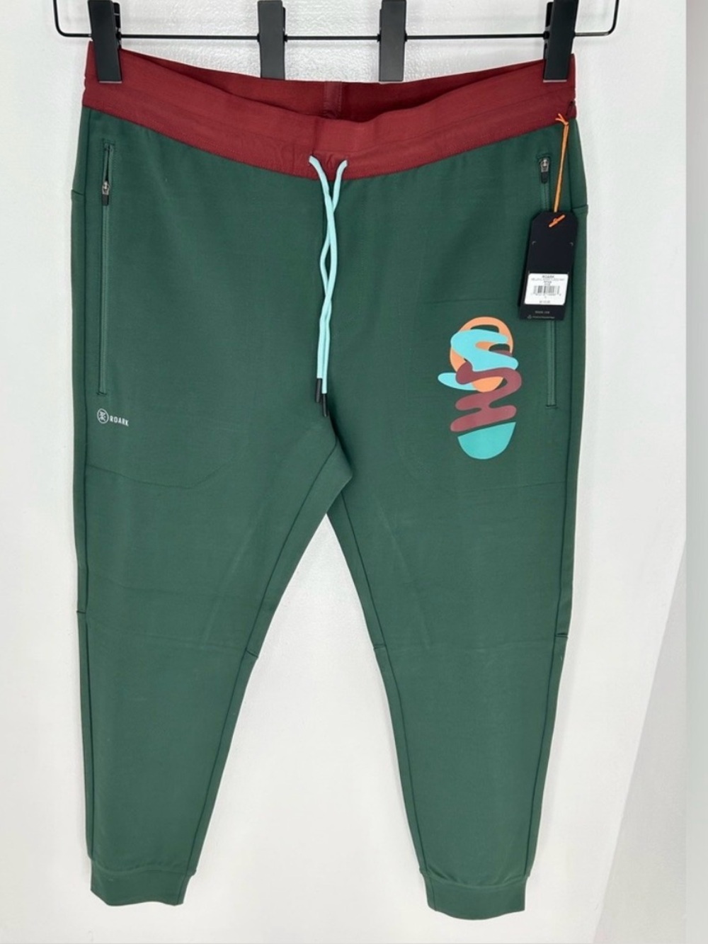 Roark Weller El Morro Fleece Pants Mens Size‎ Large Pine Jogger